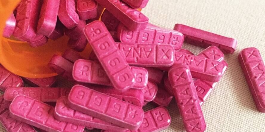 pink xanax bars